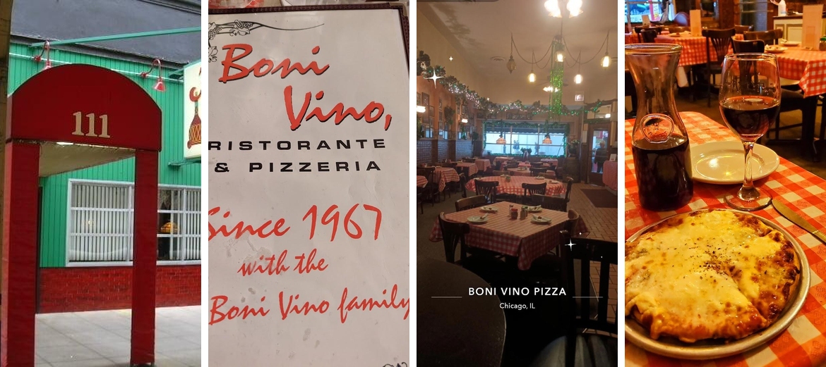 Boni Vino Ristorante & Pizzeria Menu
